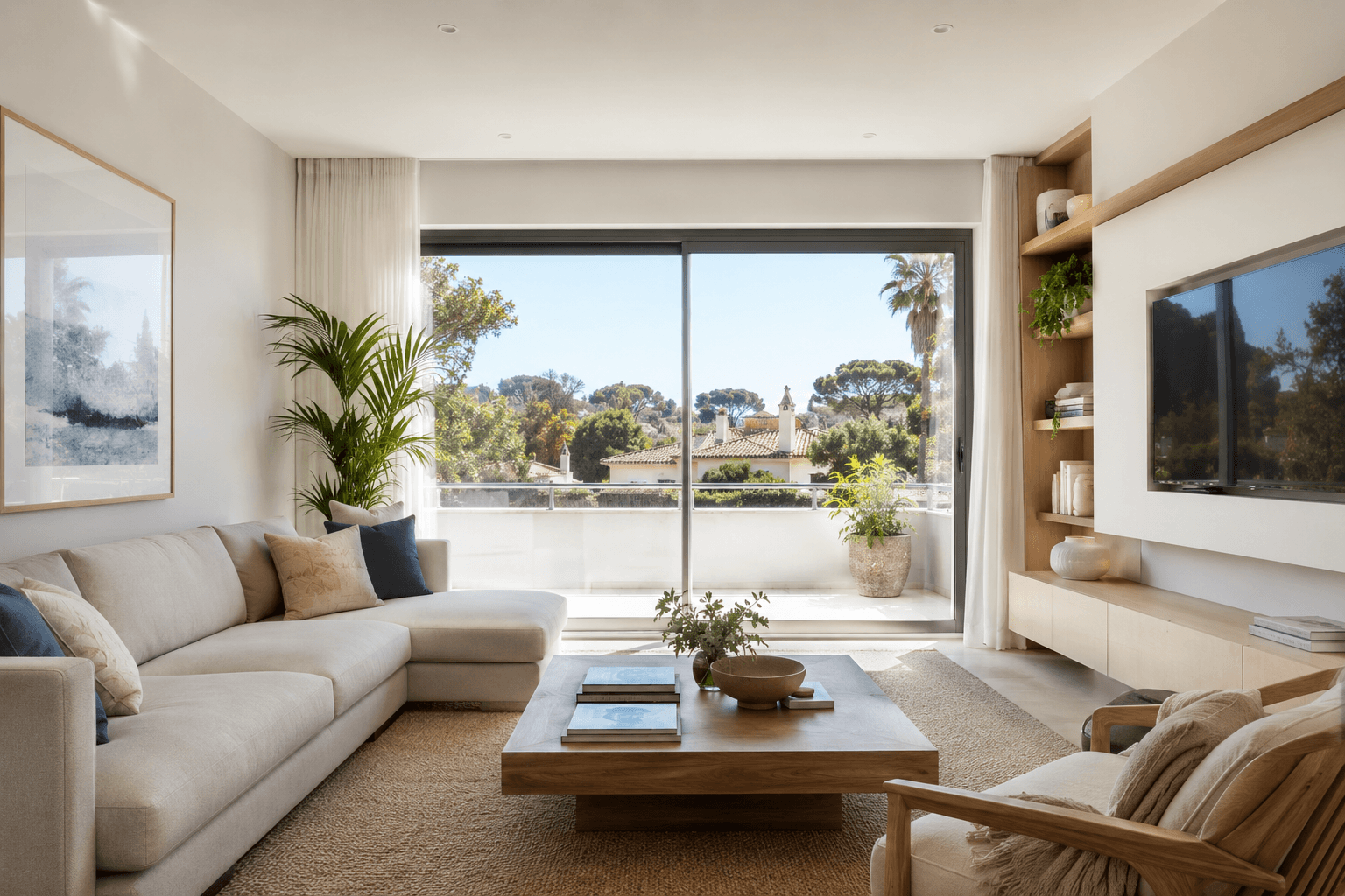 Interior de uma casa em Cascais